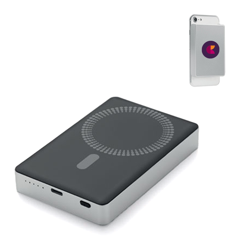 Power bank made of recycled aluminium